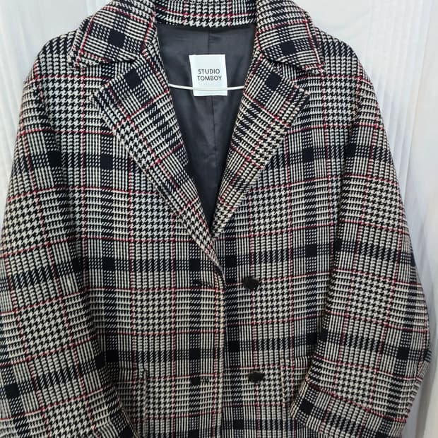 톰보이 오버핏코트 