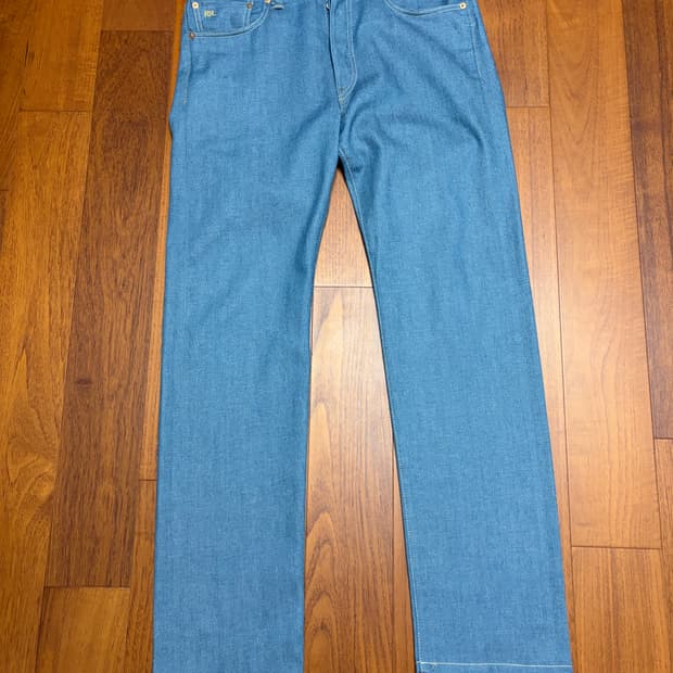 RRL 더블알엘 리미티드 에디션 리지드 셀비지 데님팬츠