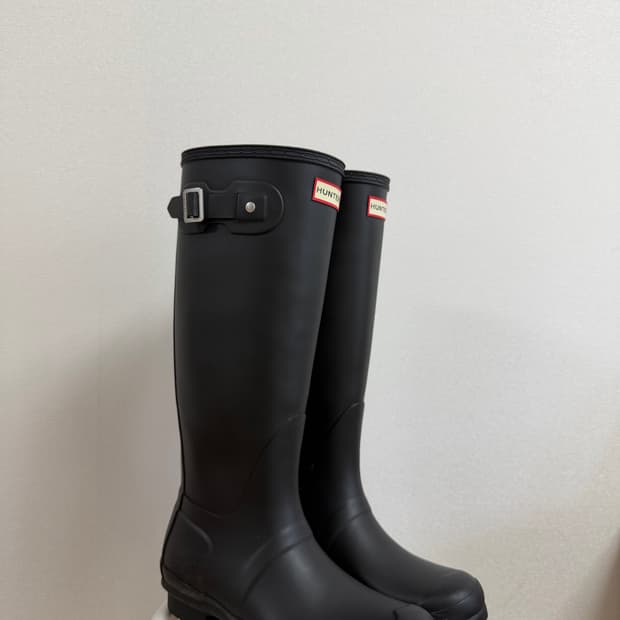 레인부츠 판매합니다(헌터)