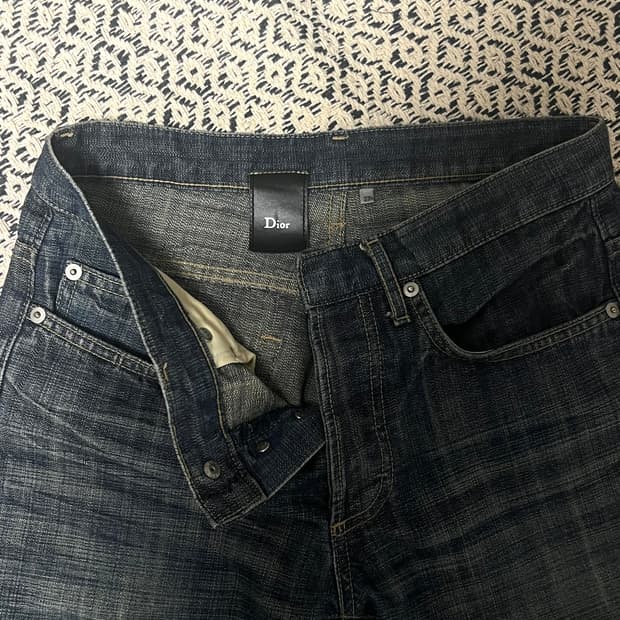 디올옴므 05ss beck glitter slub MIJ