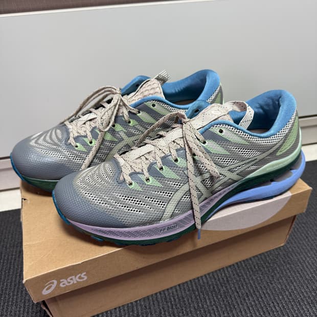 (W)아식스 FN3-S 젤 카야노 28 가고일 포그 [사이즈270]