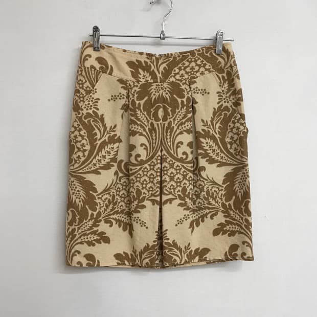 dkny linen skirt