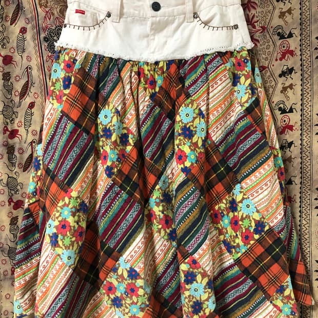 TITICACA patchwork skirt