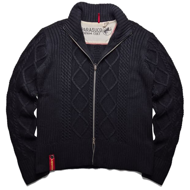 [XL] 파라수코 케이블 니트집업