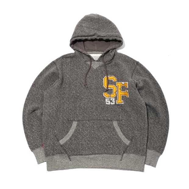 LEVIS SF53 보카시 멜란그레이 후드티 size M