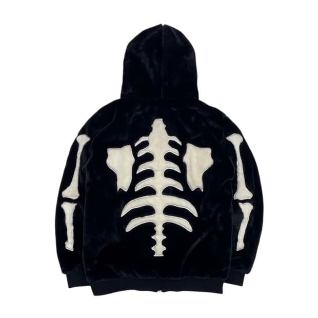 밴슨 퍼 후드집업