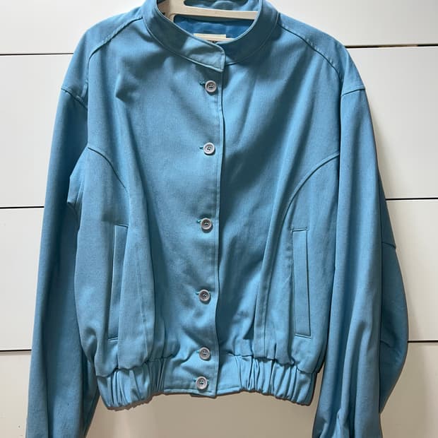 페스토 코튼 봄버 점퍼 돌핀