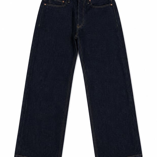 yuremane 18oz 셀비지 데님 / 2사이즈 (32) / 인디고