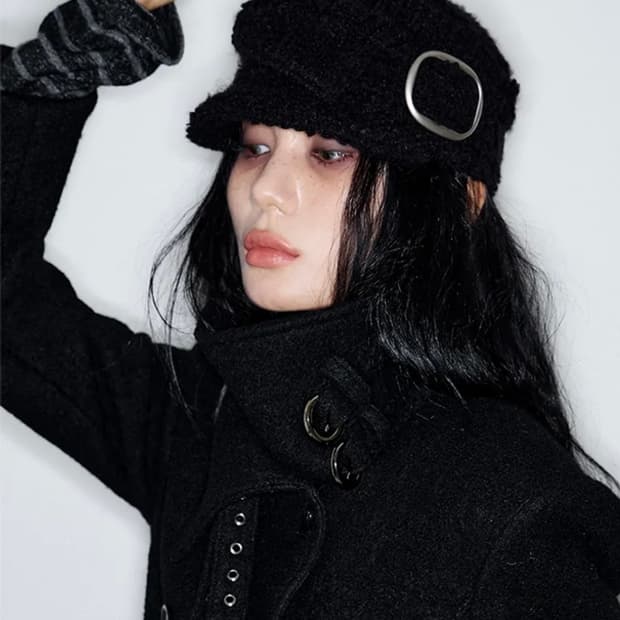 낫노잉 Buckle Bellboy Cap