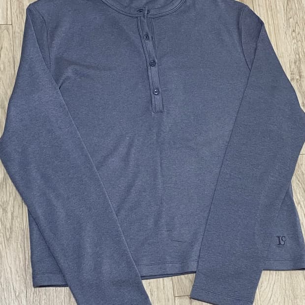 로우클래식 헨리넥 티