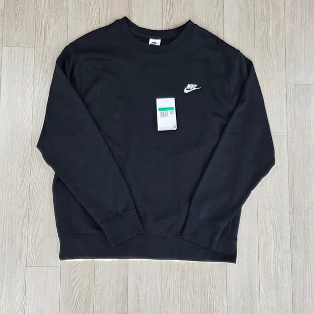 나이키 NSW 프렌치테리 맨투맨 블랙 XL, 105 BV2667-010