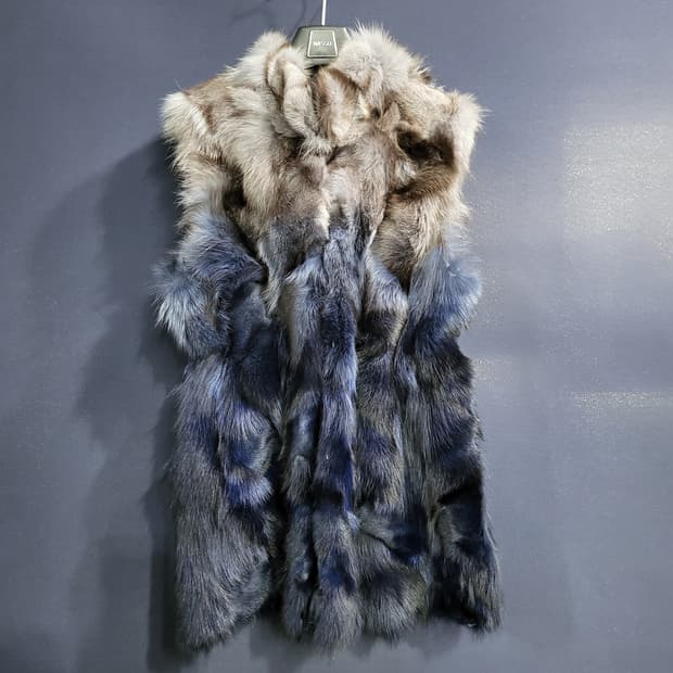 씨티지 천연모피 베스트