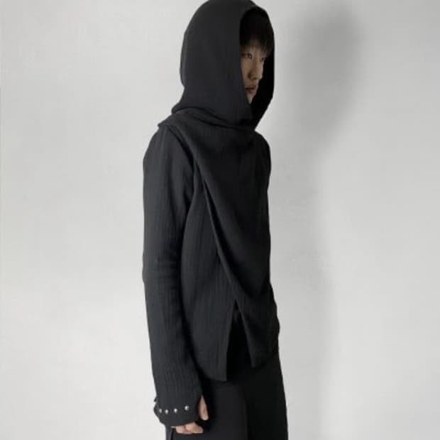 구함 0030 dasschloss Draped hood jacket
