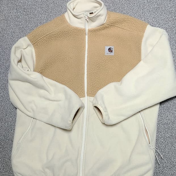 칼하트 아웃도어 C 플리스 자켓 오버사이즈  S  로 100 까지 무난