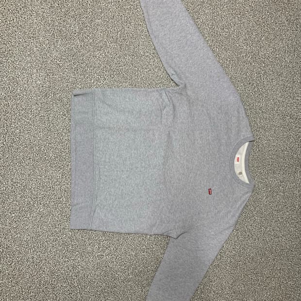 리바이스 그레이 맨투맨 XL