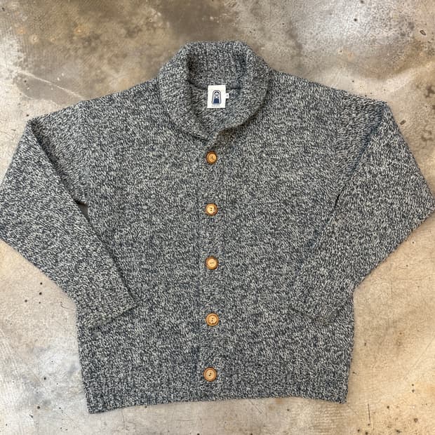 k.u usa 숄카라 가디건 made in usa