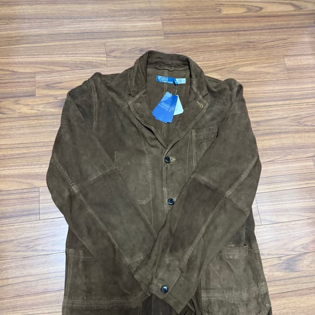 폴로 스웨이드 자켓 xl(새상품)