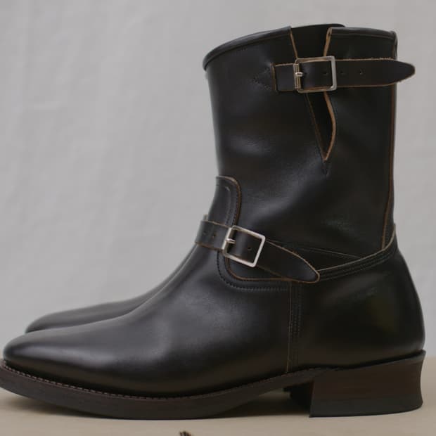 올드조 엔지니어 부츠 블랙 차심 8.5