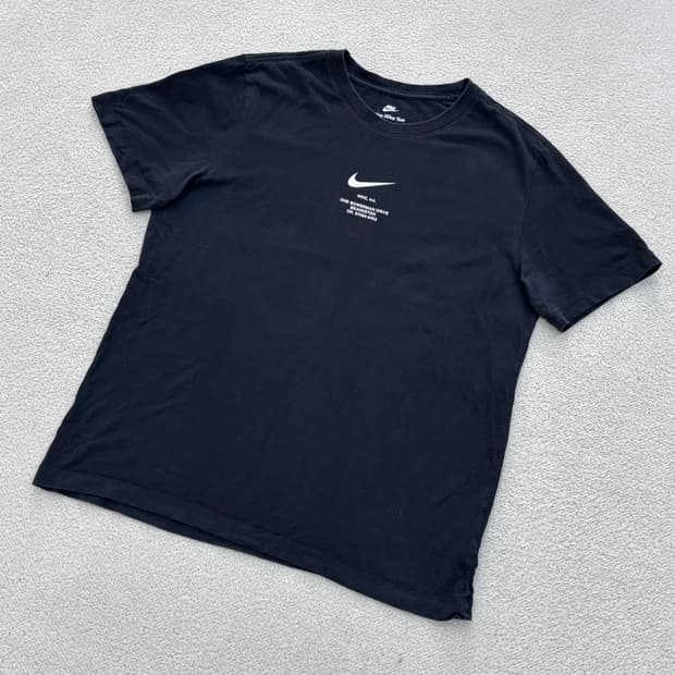 XL 나이키 빅 스우시 반팔 티셔츠 0420E