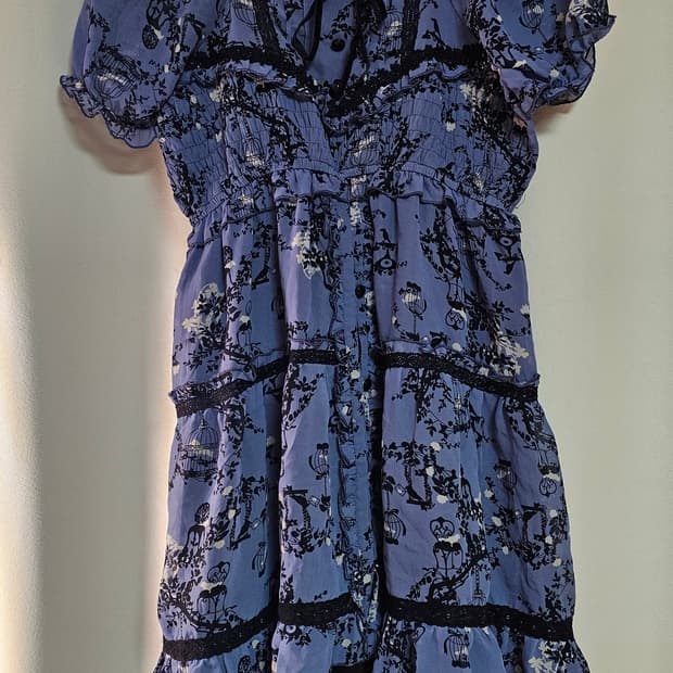 Axes femme 고스로리 원피스 free