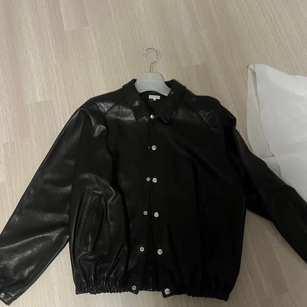 우드비 램 레더 코치자켓 2size
