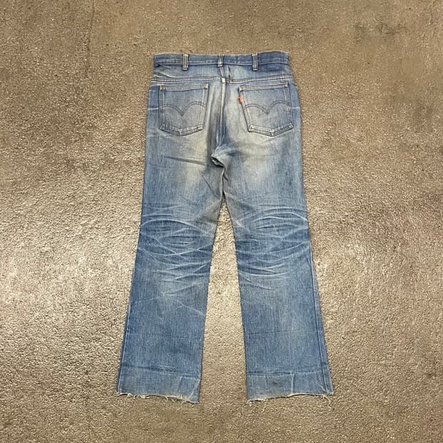 70s Levis632 데님 부츠컷 (32-33”)
