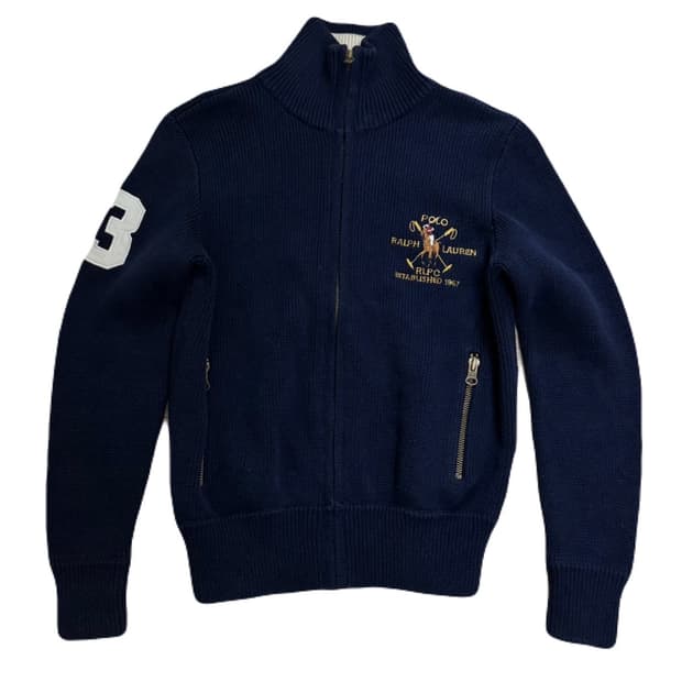 폴로 랄프로렌 니트 집업