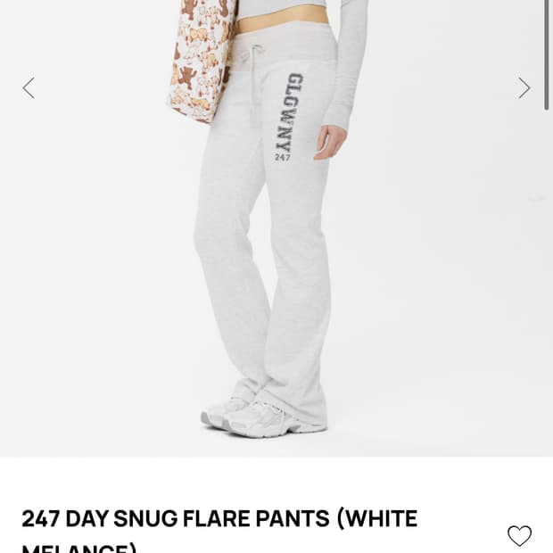 글로니 247 플레어팬츠