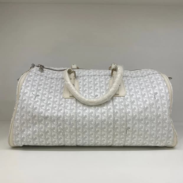 [정품] 고야드 스페셜 화이트 크로아지에르 보스턴백 