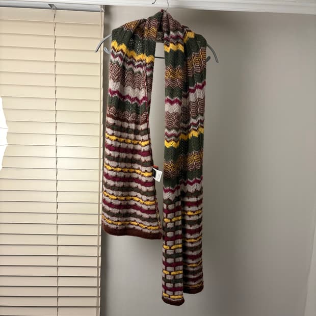 Missoni wool scarf