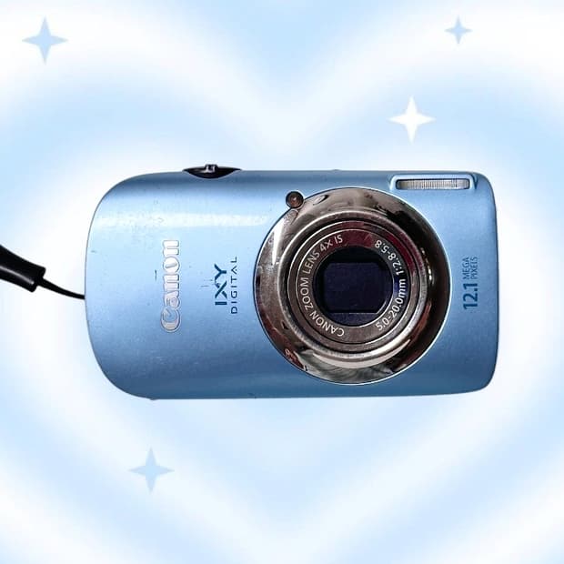 빈티지 디카 캐논 익시 510IS 블루