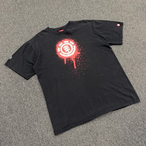 L) 엘리멘트 빈티지 프린팅 반팔 티셔츠