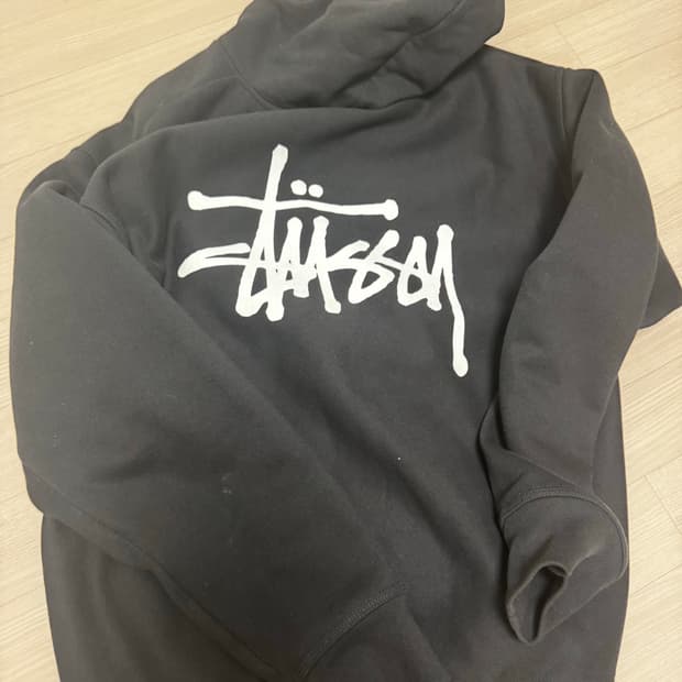 스투시 후드티 L