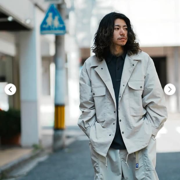 새상품 노스페이스 퍼플라벨 for 나나미카 헤링본 필드 자켓 XL