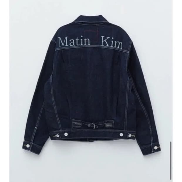 리바이스 마뗑킴 청자켓 s