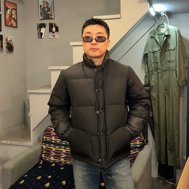 Sierra Designs 64 black padded jacket