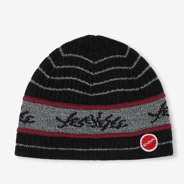 Stripe Knit Beanie 