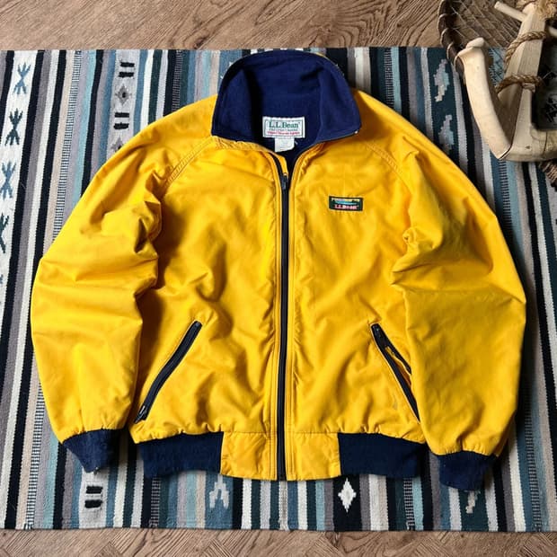 [S]90's 엘엘빈 USA 우먼스 플리스 웜업 자켓