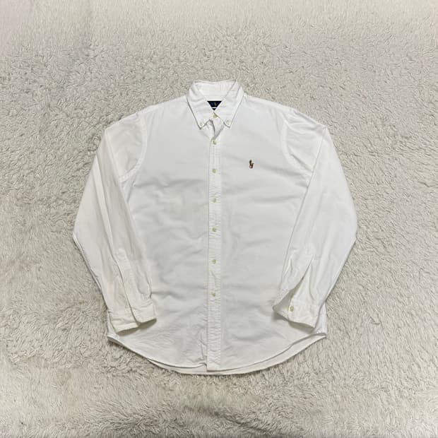 폴로 화이트 셔츠