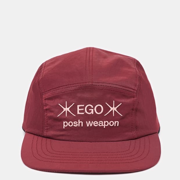 yunse, hatch ego camp cap (burgundy)