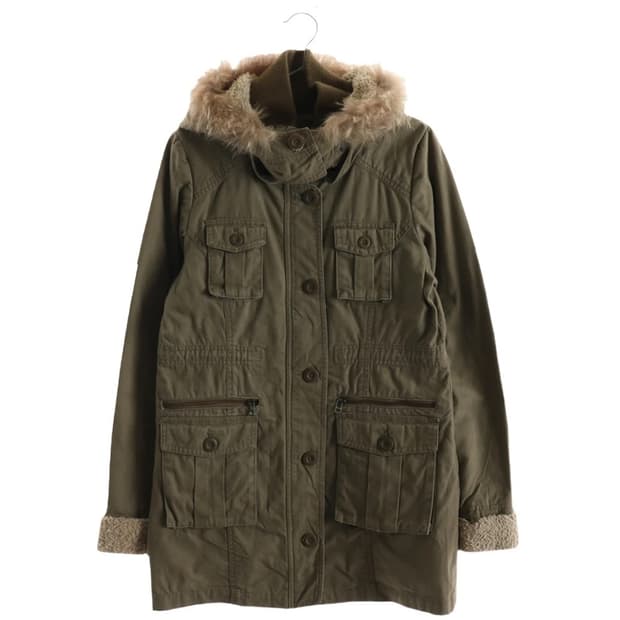 Grove 야상 자켓 퍼자켓 y2k 와투케 갸루 펑크 punk