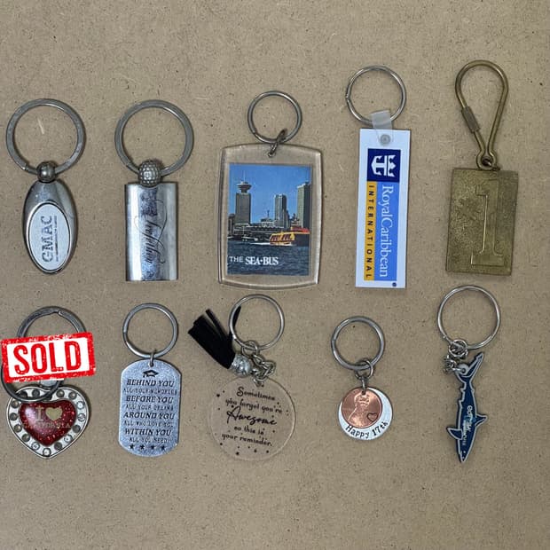 미국 빈티지 키링