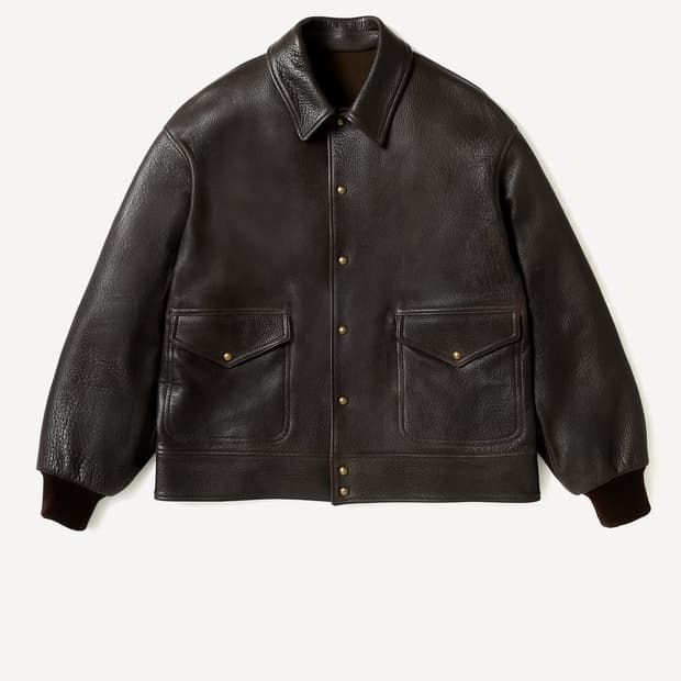 [2] 26SS 아프레쎄 레더 A-1 플라이트 자켓