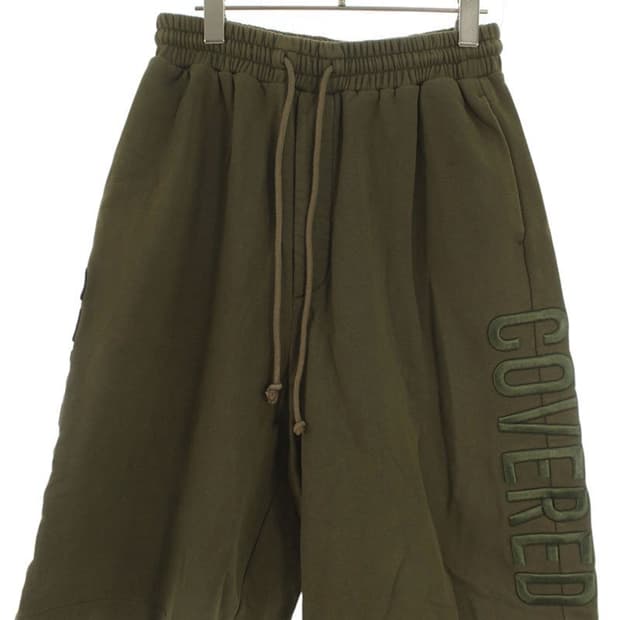 [46] 준지 (Juun.J) UNCOVERED 코튼 스웨트 하프 팬츠