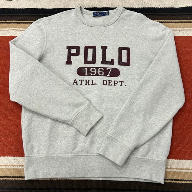 폴로랄프로렌 스펠아웃 맨투맨