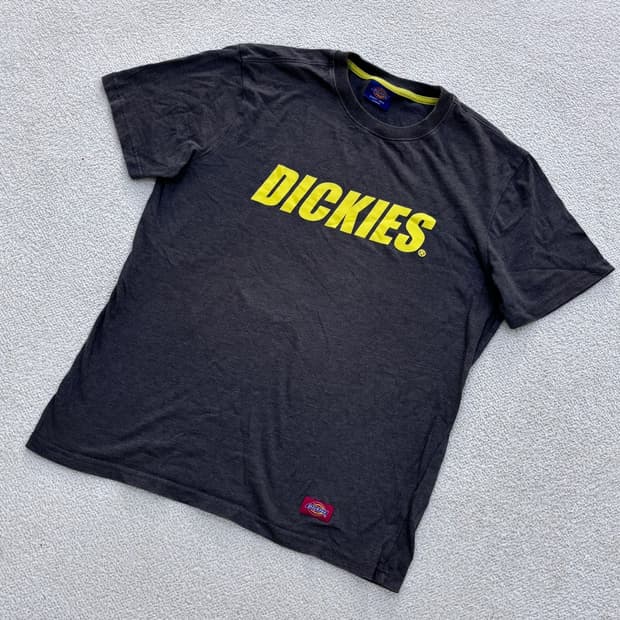 L 디키즈 빅로고 반팔 티셔츠 0410E