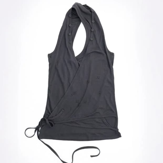 울리카상투스 Halter wrap sleeveless