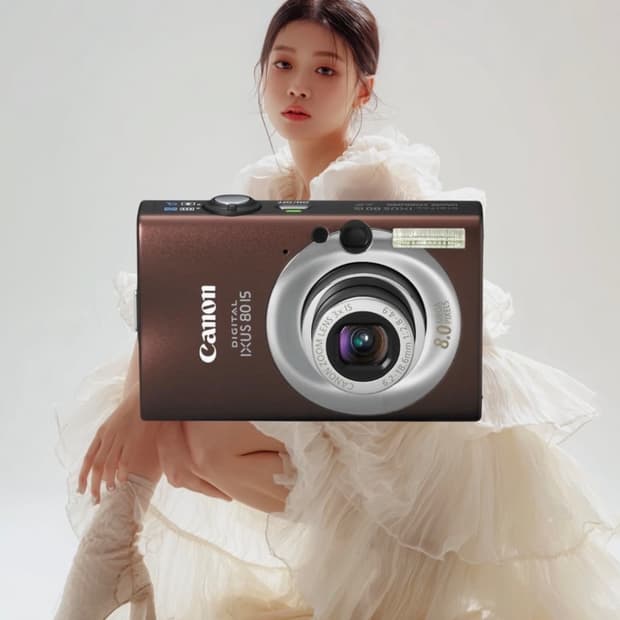 A급)캐논 파워샷 SD1100 IS Brow (익서스 80) 빈티지 디카