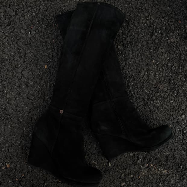 Prada 웨지힐 부츠