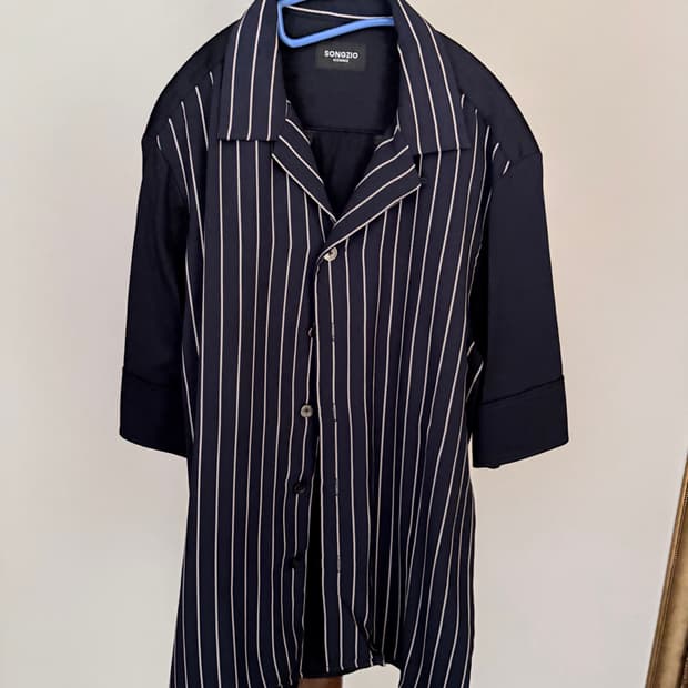 송지오 반팔 셔츠